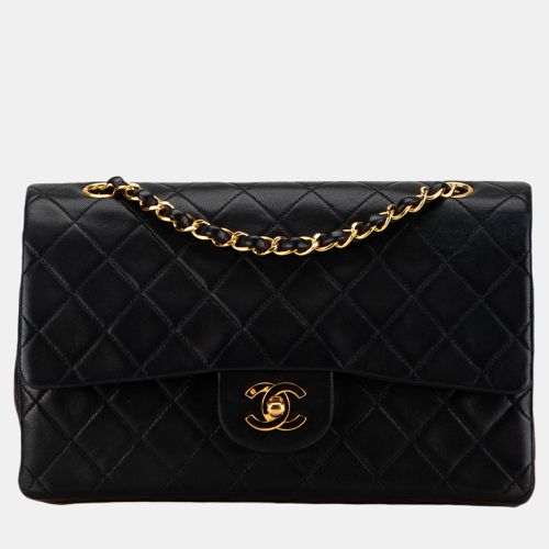 Chanel Black Medium Classic Lambskin Double Flap - Chanel - Modalova