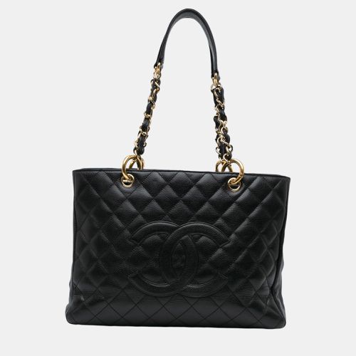 Chanel Black Caviar Grand Shopping Tote - Chanel - Modalova