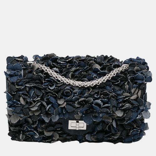 Chanel Blue Reissue Camellia Denim Shoulder Bag - Chanel - Modalova