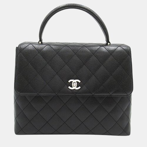 Chanel Black Caviar Kelly Top Handle Bag - Chanel - Modalova