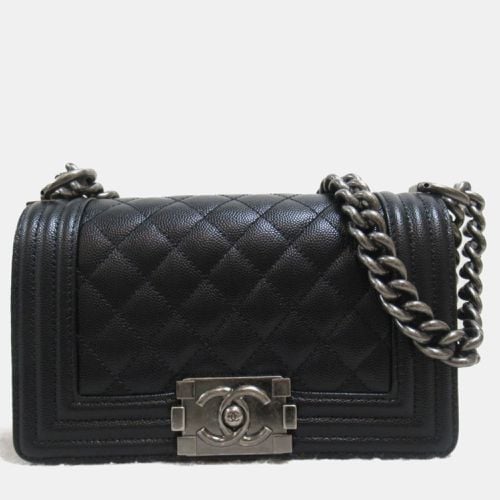 Caviar Skin (Grained Calf) Boy Chain Shoulder Bag - Chanel - Modalova