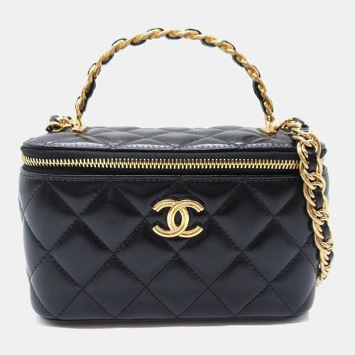 Calfskin (Cowhide) Chain Vanity Bag - Chanel - Modalova