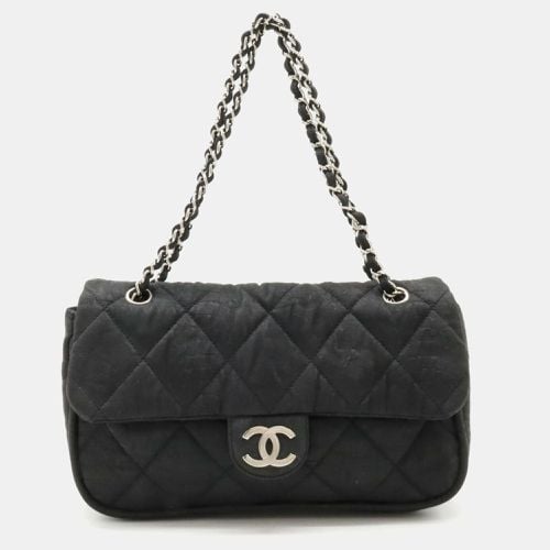 Double Coated Nylon Matelasse Coco Mark Chain Shoulder Bag - Chanel - Modalova