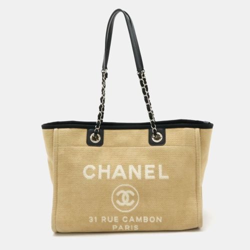 Black Deauville Line Medium Tote MM Bag - Chanel - Modalova