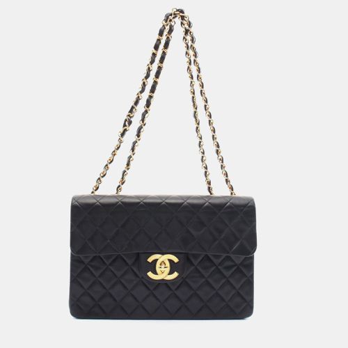 Lambskin (Sheepskin) Deca Matelasse 34 Shoulder Bag - Chanel - Modalova