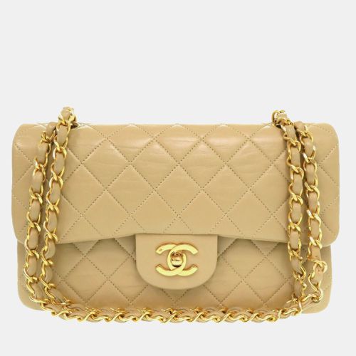 Lambskin Matelasse 23 Double Flap Shoulder Bag - Chanel - Modalova