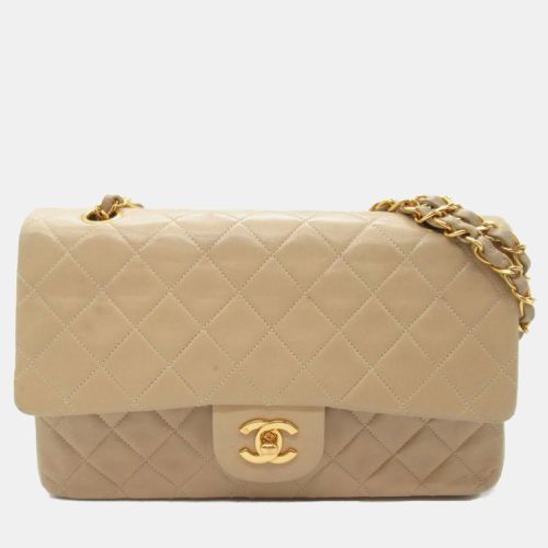 Lambskin (Sheepskin) Matelasse Double Flap Chain Shoulder Bag - Chanel - Modalova