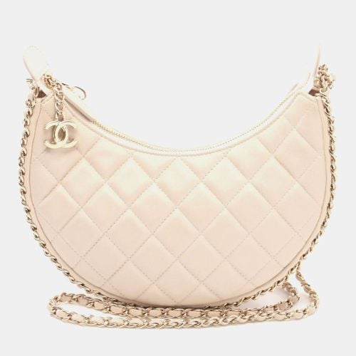 Lambskin Matelasse Small Hobo Shoulder Bag - Chanel - Modalova