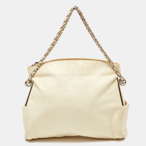 Chanel Cream Leather CC Medium Ultimate Soft Bag - Chanel - Modalova