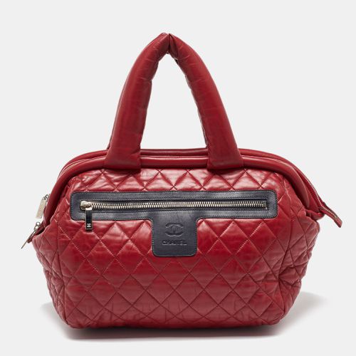 Chanel Red Quilted Leather Coco Cocoon Bowler Bag - Chanel - Modalova