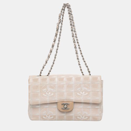 Chanel Beige/Brown Medium New Travel Line Single Flap - Chanel - Modalova