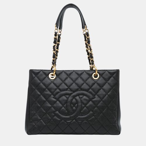 Chanel Black Caviar Grand Shopping Tote - Chanel - Modalova