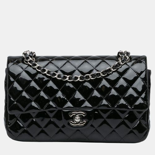 Chanel Black Medium Classic Patent Double Flap - Chanel - Modalova