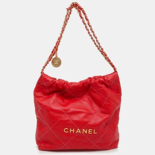 Chanel Shiny Calf Leather Chanel22 Small Chain Shoulder Bag - Chanel - Modalova