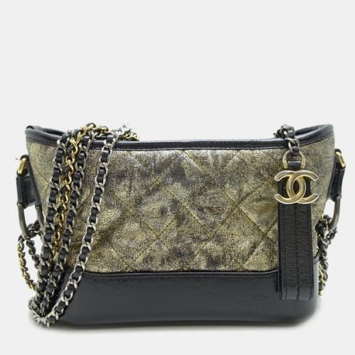 Chanel Leather Black Gabrielle de Chain Shoulder Bag - Chanel - Modalova