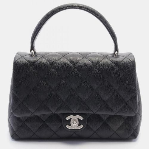 Chanel Caviar Skin (Grained Calf) Black Matelasse Handbag - Chanel - Modalova