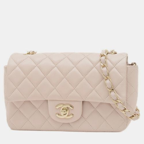 Chanel Lambskin Light Pink Matelasse Single Chain Shoulder Bag - Chanel - Modalova