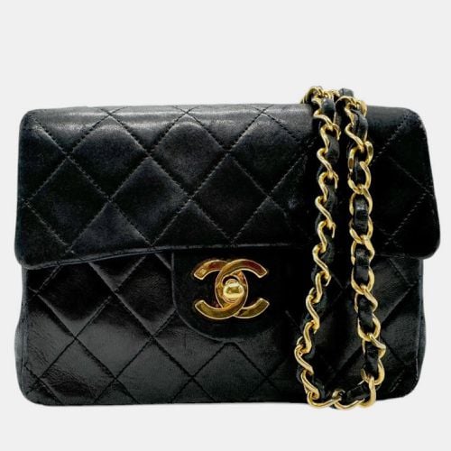 Chanel Lambskin Black Gold Shoulder Bag - Chanel - Modalova