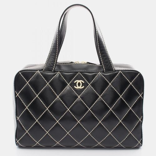 Chanel Leather Black Wild Stitch Handbag - Chanel - Modalova