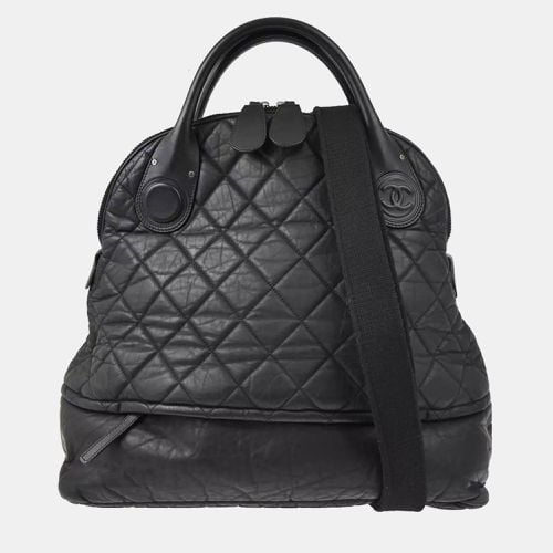 Chanel Black Glitter Fabric Coco Cocoon Handbag - Chanel - Modalova