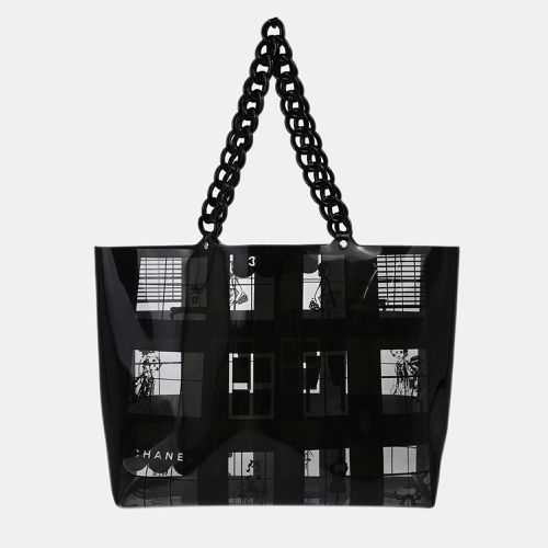 Vinyl Window Tote Handbag - Chanel - Modalova