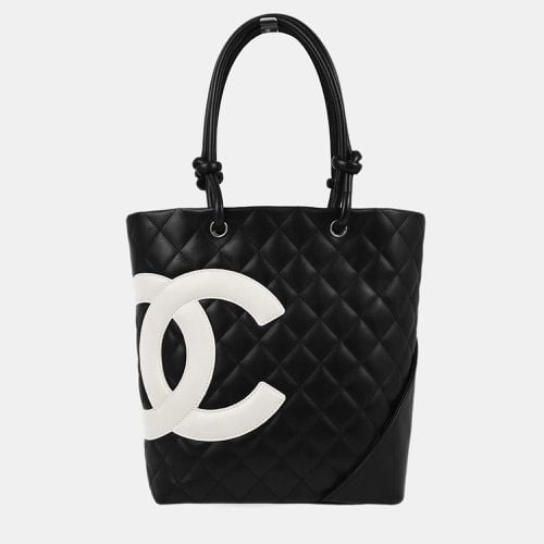 Calfskin Cambon Ligne Tote Handbag - Chanel - Modalova