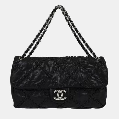 Chanel Black Calfskin Ultra Stitch Chain Shoulder Bag - Chanel - Modalova