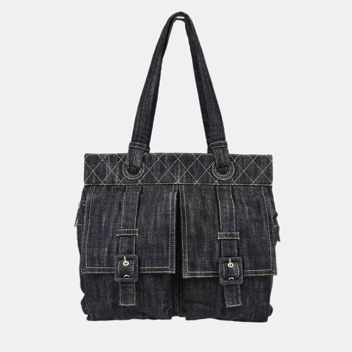 Chanel Blue Denim Tote Handbag - Chanel - Modalova