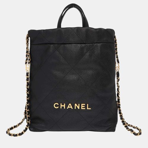 Chanel Black Caviar Leather Chanel22 Backpack - Chanel - Modalova