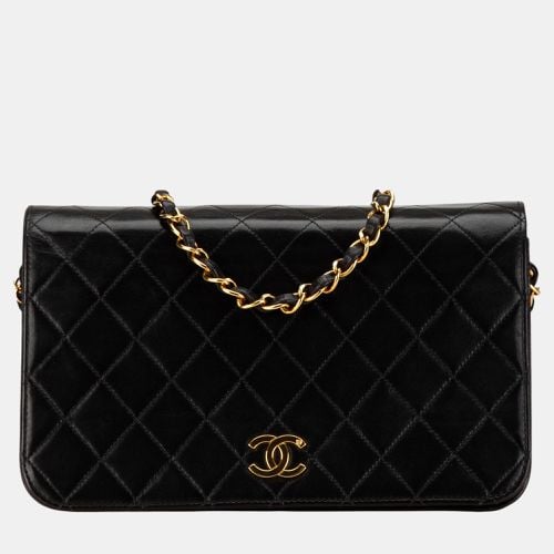 Chanel Black Quilted Lambskin CC Full Single Flap - Chanel - Modalova