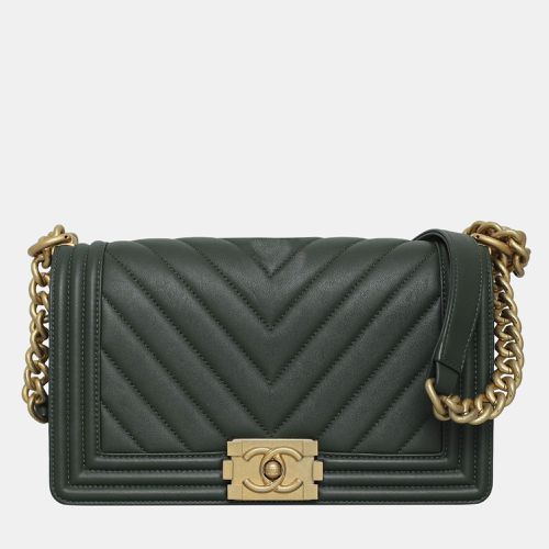 Chanel Chevron Old Medium Boy Bag - Chanel - Modalova