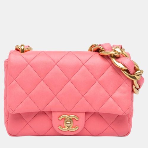 Chanel Pink Small Quilted Lambskin Funky Town Flap - Chanel - Modalova