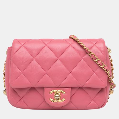 Chanel Pink Small Quilted Lambskin Dynasty Flap - Chanel - Modalova