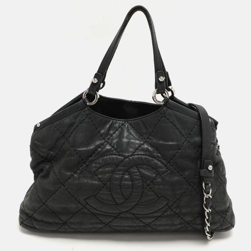 Chanel Black Quilted Leather Small Sea Hit Tote - Chanel - Modalova