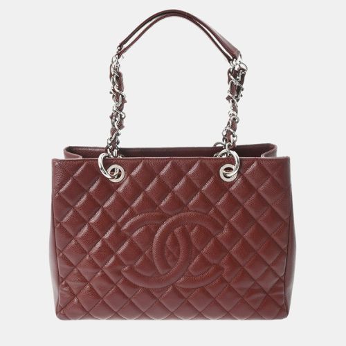 Bordeaux Caviar Skin Matelasse GST Tote Bag - Chanel - Modalova