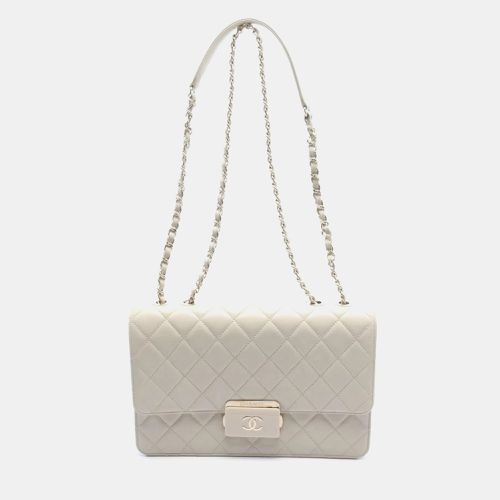 Chanel Leather Beige Beauty Lock Shoulder Bag - Chanel - Modalova