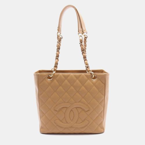 Caviar Skin (Grained Calf) Matelasse PST Tote Bag - Chanel - Modalova