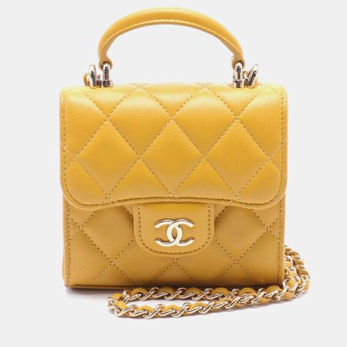 Leather Matelasse Chain Clutch Shoulder Bag - Chanel - Modalova