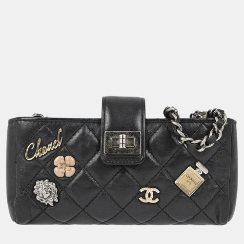 Chanel Black Lambskin Mademoiselle Lock Shoulder Bag - Chanel - Modalova