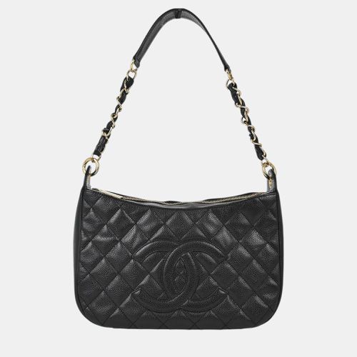 Chanel Black Calfskin Chain Shoulder Bag - Chanel - Modalova