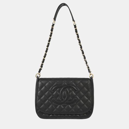 Chanel Black Calfskin Chain Shoulder Bag - Chanel - Modalova