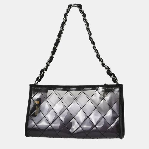 Chanel Black Vinyl Chain Handbag - Chanel - Modalova