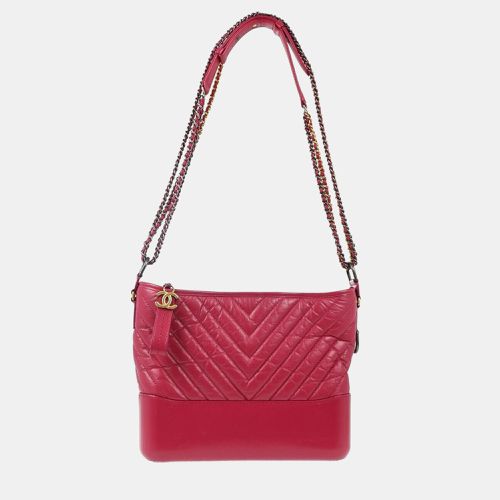 Calfskin Medium Gabrielle Chevron Shoulder Bag - Chanel - Modalova