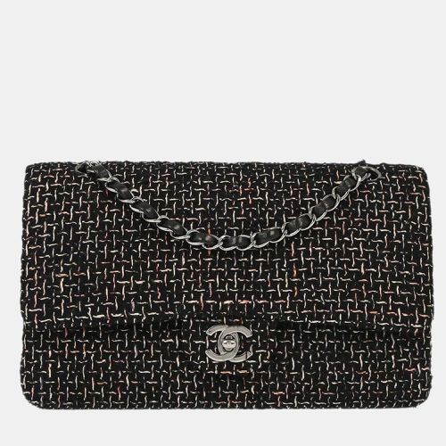 Tweed Medium Classic Double Flap Shoulder Bag - Chanel - Modalova