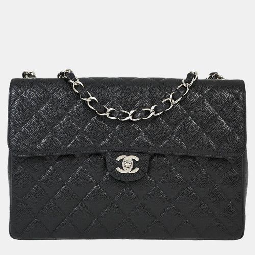 Calfskin Jumbo Classic Flap Shoulder Bag - Chanel - Modalova