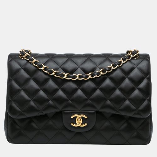 Jumbo Classic Lambskin Double Flap - Chanel - Modalova