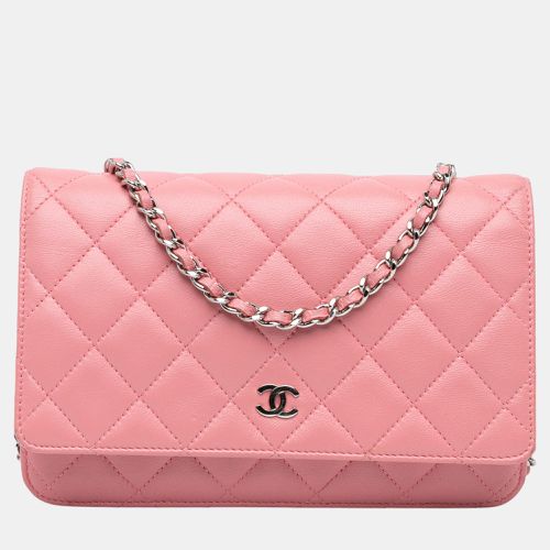 Chanel CC Quilted Lambskin Wallet On Chain - Chanel - Modalova