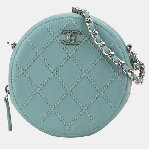 Chanel Quilted Lambskin Ultimate Stitch Round Clutch With Chain - Chanel - Modalova