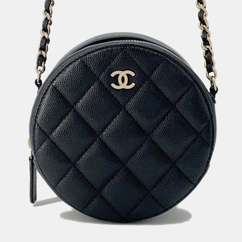 Caviar Leather Matelasse Round Chain shoulder Bag - Chanel - Modalova