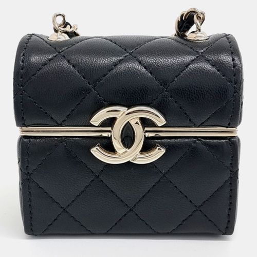 Chanel Black Leather Mini Case Crossbody Bag - Chanel - Modalova